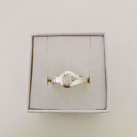 Billede af OUTLET Sølv ring med zirkonia 1390/2