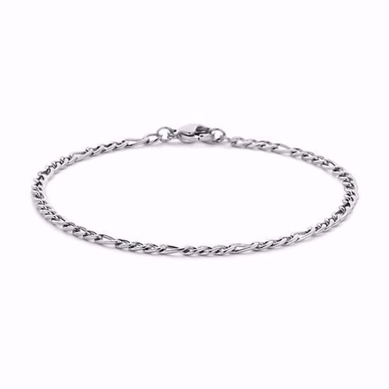 Figaro armbånd rustfrit stål CO88 / 8CB-91283